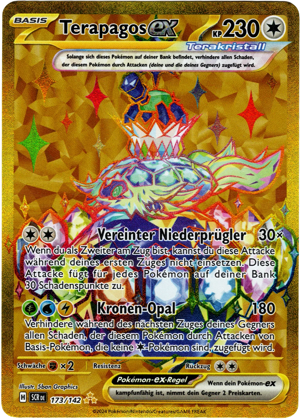 Terapagos ex - Illustration Rare