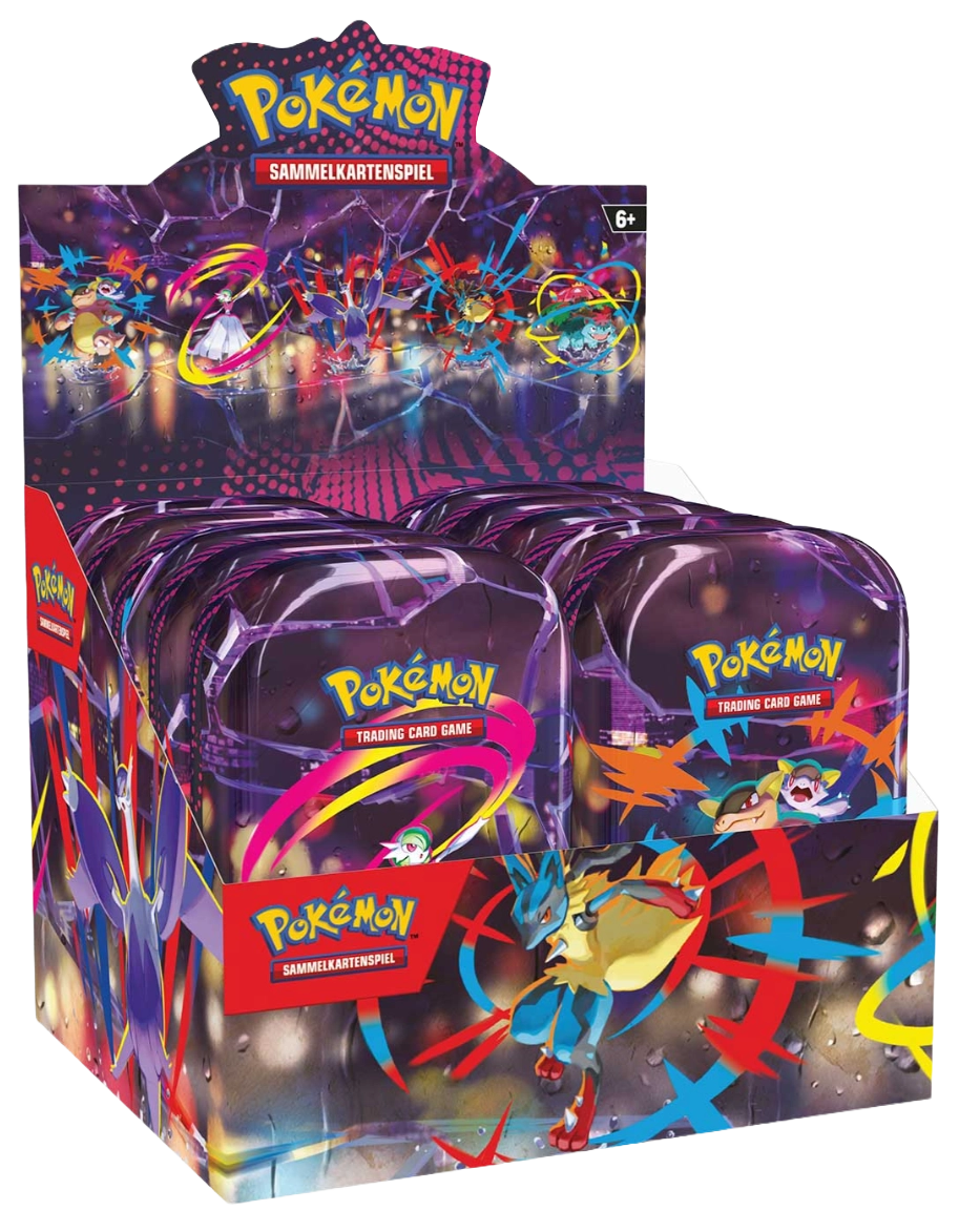 POKÉMON Sammelkartenspiel Mini-Tin-Box Mega-Helden